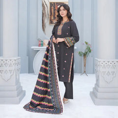 Premium Wool Suit – Printed Dupatta