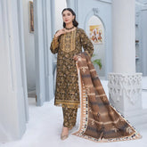 Stylish Printed Khadar 3-Piece