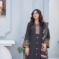 Premium Wool Suit – Printed Dupatta