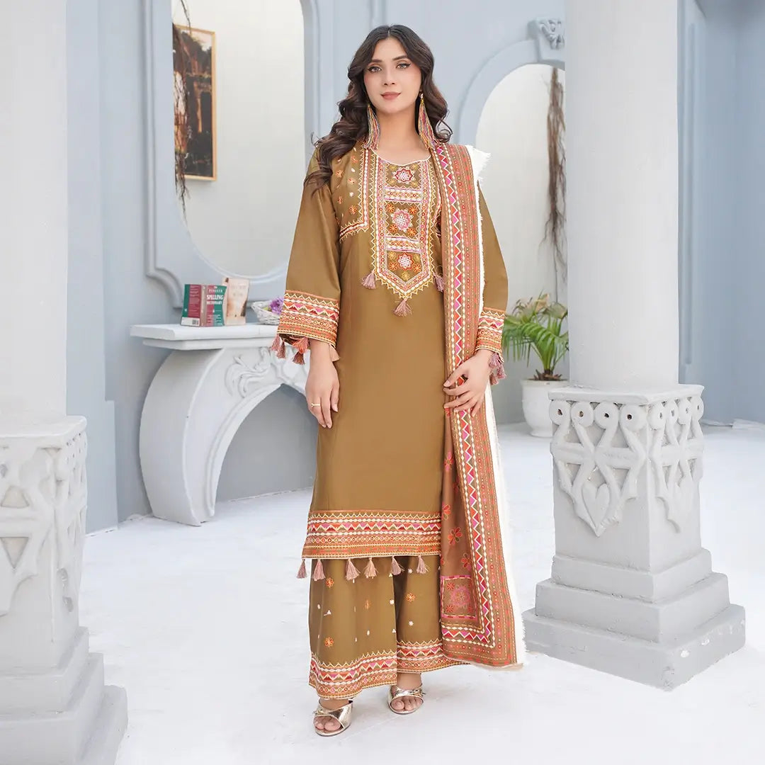 Premium Khadar Suit – Lightweight & Stylish