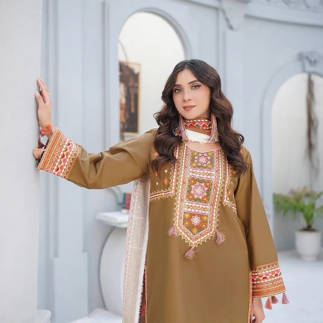 Premium Khadar Suit – Lightweight & Stylish