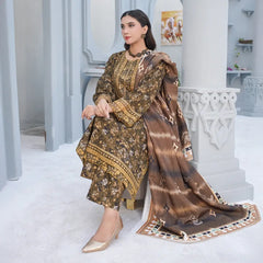 Stylish Printed Khadar 3-Piece