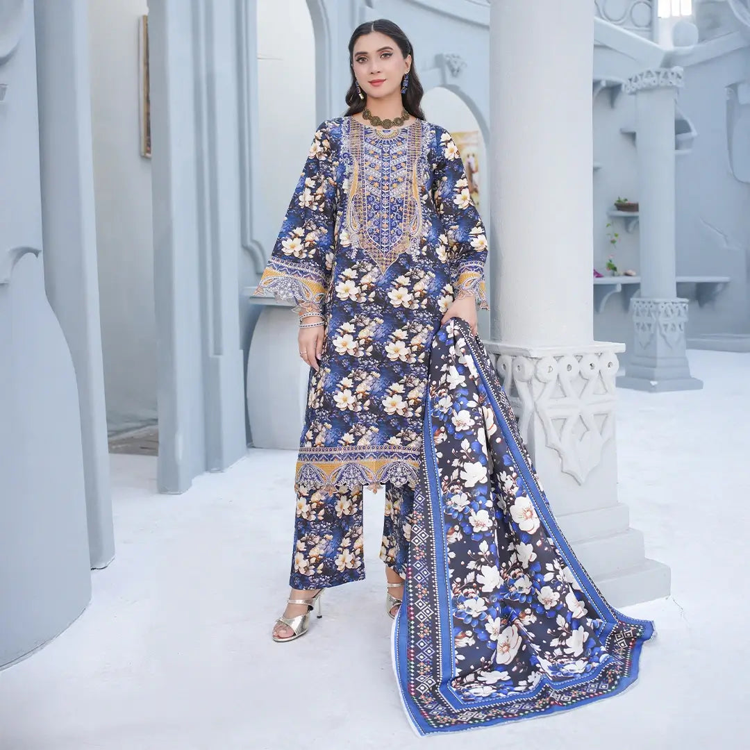 Khadar 3-Piece  Printed Outfit