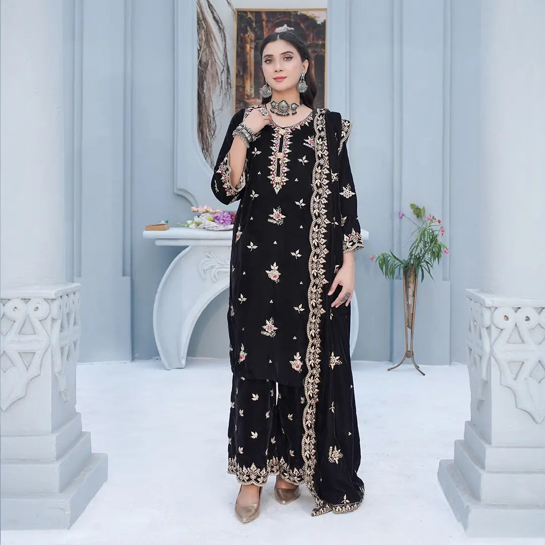 Luxury Velvet 3-Piece Set