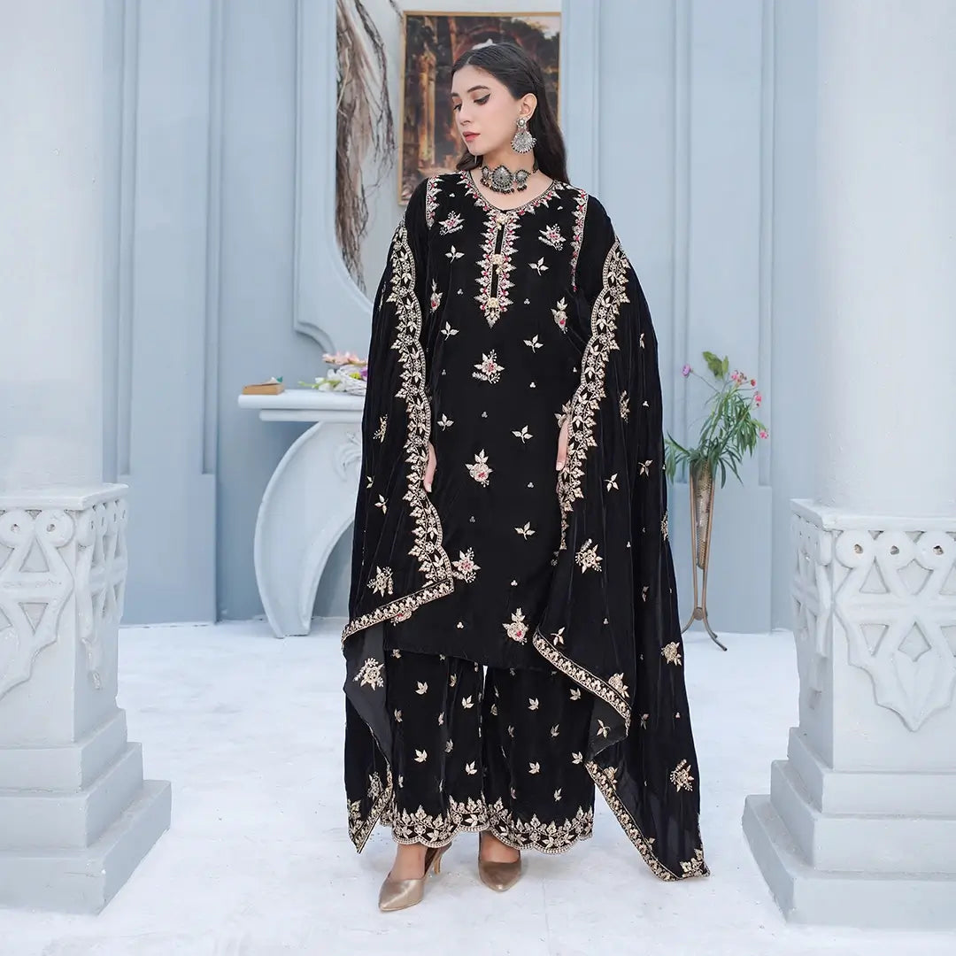 Luxury Velvet 3-Piece Set